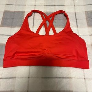 ✨SOLD✨Lululemon Red Energy Bra Size 8